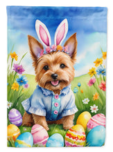 Load image into Gallery viewer, Norwich Terrier Easter Garden Flag - Easter Egg Hunt - Dog-Themed Spring Yard Decor