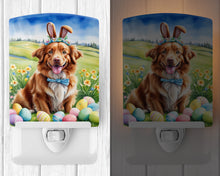 Load image into Gallery viewer, Nova Scotia Duck Tolling Retriever Easter Egg Hunt Ceramic Night Light