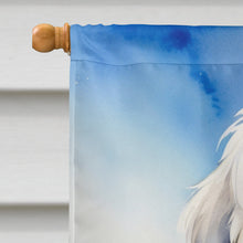 Load image into Gallery viewer, Old English Sheepdog Easter Egg Hunt House Flag
