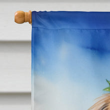 Load image into Gallery viewer, Pekingese Easter Egg Hunt House Flag