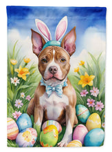 Load image into Gallery viewer, Pit Bull Terrier Easter Egg Hunt House Flag