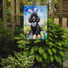 Load image into Gallery viewer, Poodle Easter Garden Flag - Easter Egg Hunt - Dog-Themed Spring Yard Decor