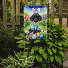 Load image into Gallery viewer, Poodle Easter Garden Flag - Easter Egg Hunt - Dog-Themed Spring Yard Decor