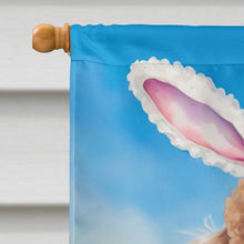 Load image into Gallery viewer, Chocolate Poodle Easter Egg Hunt House Flag