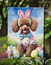 Load image into Gallery viewer, Poodle Easter Garden Flag - Easter Egg Hunt - Dog-Themed Spring Yard Decor
