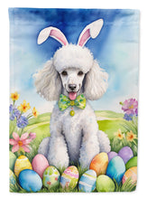 Load image into Gallery viewer, Poodle Easter Garden Flag - Easter Egg Hunt - Dog-Themed Spring Yard Decor