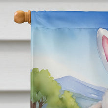 Load image into Gallery viewer, White Poodle Easter Egg Hunt House Flag