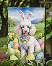 Load image into Gallery viewer, Poodle Easter Garden Flag - Easter Egg Hunt - Dog-Themed Spring Yard Decor