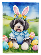 Load image into Gallery viewer, Portuguese Water Dog Easter Egg Hunt House Flag