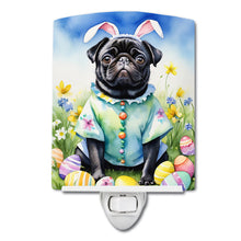 Load image into Gallery viewer, Pug Easter Egg Hunt Ceramic Night Light