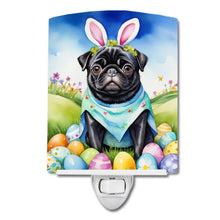 Load image into Gallery viewer, Pug Easter Egg Hunt Ceramic Night Light