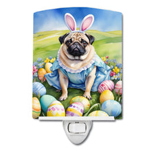 Load image into Gallery viewer, Pug Easter Egg Hunt Ceramic Night Light