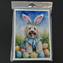 Load image into Gallery viewer, Puli Easter Egg Hunt Greeting Cards - Blank Note Cards – 8-Pack of Artist-Designed Cards with Envelopes