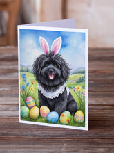 Load image into Gallery viewer, Puli Easter Egg Hunt Greeting Cards - Blank Note Cards – 8-Pack of Artist-Designed Cards with Envelopes
