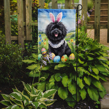 Load image into Gallery viewer, Puli Easter Garden Flag - Easter Egg Hunt - Dog-Themed Spring Yard Decor