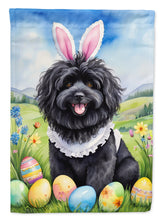Load image into Gallery viewer, Puli Easter Garden Flag - Easter Egg Hunt - Dog-Themed Spring Yard Decor
