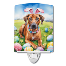 Load image into Gallery viewer, Rhodesian Ridgeback Easter Egg Hunt Ceramic Night Light