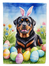 Load image into Gallery viewer, Rottweiler Easter Egg Hunt House Flag