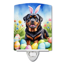Load image into Gallery viewer, Rottweiler Easter Egg Hunt Ceramic Night Light