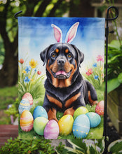 Load image into Gallery viewer, Rottweiler Easter Garden Flag - Easter Egg Hunt - Dog-Themed Spring Yard Decor