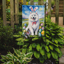 Load image into Gallery viewer, Samoyed Easter Garden Flag - Easter Egg Hunt - Dog-Themed Spring Yard Decor