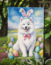 Load image into Gallery viewer, Samoyed Easter Garden Flag - Easter Egg Hunt - Dog-Themed Spring Yard Decor