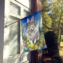 Load image into Gallery viewer, Samoyed Easter Egg Hunt House Flag