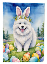 Load image into Gallery viewer, Samoyed Easter Garden Flag - Easter Egg Hunt - Dog-Themed Spring Yard Decor
