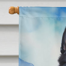 Load image into Gallery viewer, Schipperke Easter Egg Hunt House Flag