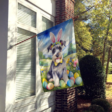 Load image into Gallery viewer, Schnauzer Easter Egg Hunt House Flag