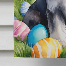 Load image into Gallery viewer, Schnauzer Easter Egg Hunt House Flag