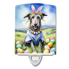 Load image into Gallery viewer, Scottish Deerhound Easter Egg Hunt Ceramic Night Light
