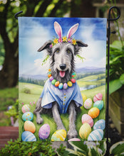 Load image into Gallery viewer, Scottish Deerhound Easter Garden Flag - Easter Egg Hunt - Dog-Themed Spring Yard Decor
