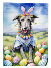 Load image into Gallery viewer, Scottish Deerhound Easter Garden Flag - Easter Egg Hunt - Dog-Themed Spring Yard Decor