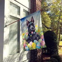 Load image into Gallery viewer, Scottish Terrier Easter Egg Hunt House Flag