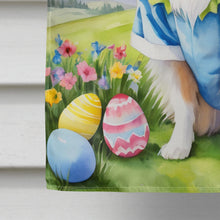 Load image into Gallery viewer, Sheltie Easter Egg Hunt House Flag