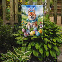 Load image into Gallery viewer, Shiba Inu Easter Garden Flag - Easter Egg Hunt - Dog-Themed Spring Yard Decor
