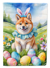 Load image into Gallery viewer, Shiba Inu Easter Garden Flag - Easter Egg Hunt - Dog-Themed Spring Yard Decor