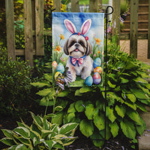 Load image into Gallery viewer, Shih Tzu Easter Garden Flag - Easter Egg Hunt - Dog-Themed Spring Yard Decor