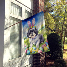 Load image into Gallery viewer, Shih Tzu Easter Egg Hunt House Flag