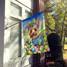 Load image into Gallery viewer, Silky Terrier Easter Egg Hunt House Flag