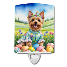 Load image into Gallery viewer, Silky Terrier Easter Egg Hunt Ceramic Night Light
