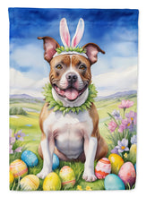 Load image into Gallery viewer, Staffordshire Bull Terrier Easter Egg Hunt House Flag
