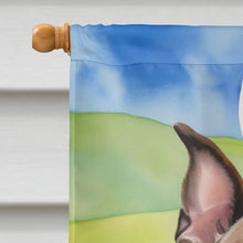 Load image into Gallery viewer, Staffordshire Bull Terrier Easter Egg Hunt House Flag