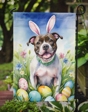 Load image into Gallery viewer, Staffordshire Bull Terrier Easter Garden Flag - Easter Egg Hunt - Dog-Themed Spring Yard Decor