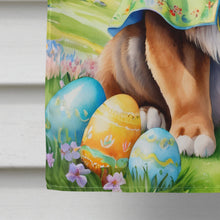 Load image into Gallery viewer, Tibetan Mastiff Easter Egg Hunt House Flag