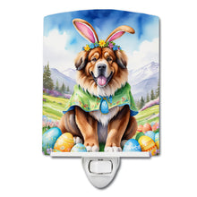 Load image into Gallery viewer, Tibetan Mastiff Easter Egg Hunt Ceramic Night Light