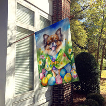 Load image into Gallery viewer, Tibetan Spaniel Easter Egg Hunt House Flag