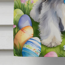 Load image into Gallery viewer, Tibetan Terrier Easter Egg Hunt House Flag
