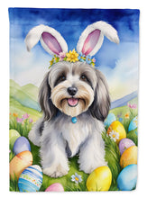 Load image into Gallery viewer, Tibetan Terrier Easter Egg Hunt House Flag